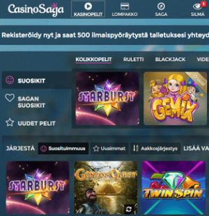 Casino Saga Pelit