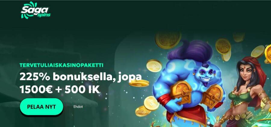 sagaspins entistalletusbonus suomicasinocom