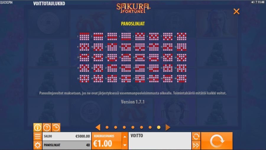 sakura fortune panoslinjat suomicasinocom