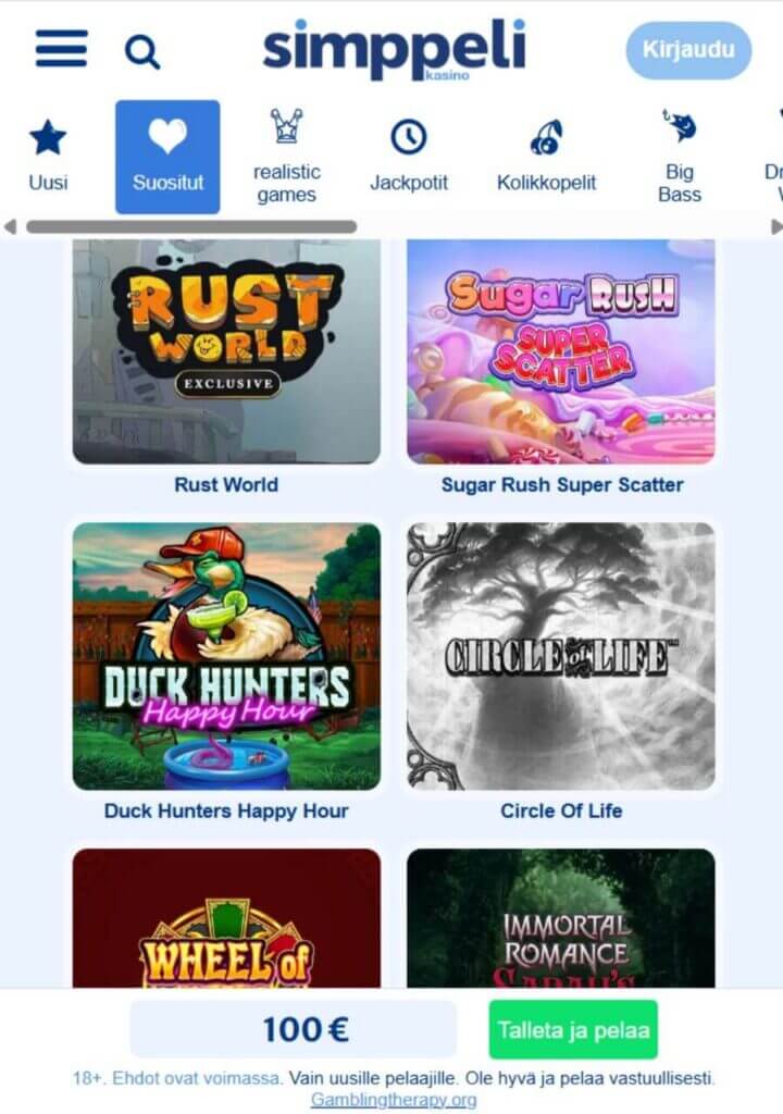 simppeli mobiili suomicasinocom