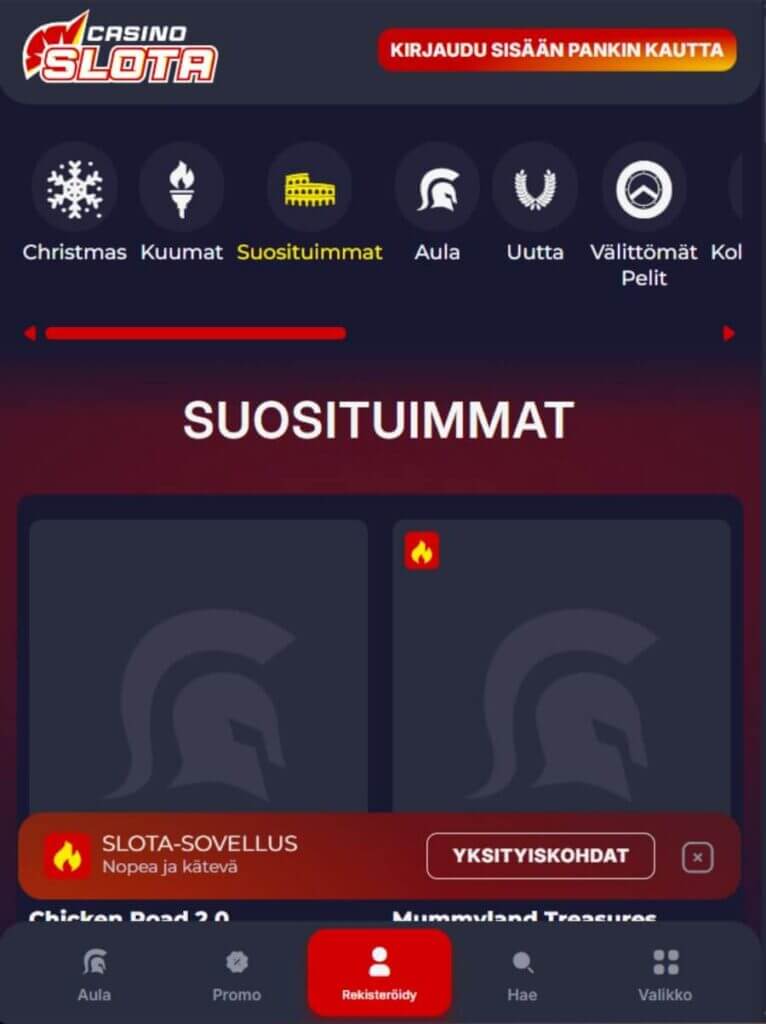 slota mobiili suomicasinocom