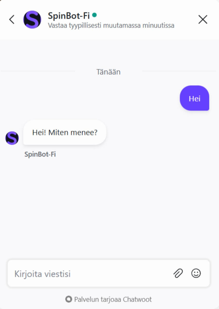 spinni asiakaspalvelu suomicasinocom