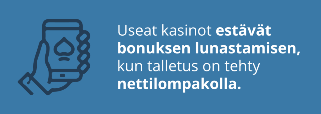 Bonuskatot ja korkeat kierrätysvaatimukset 