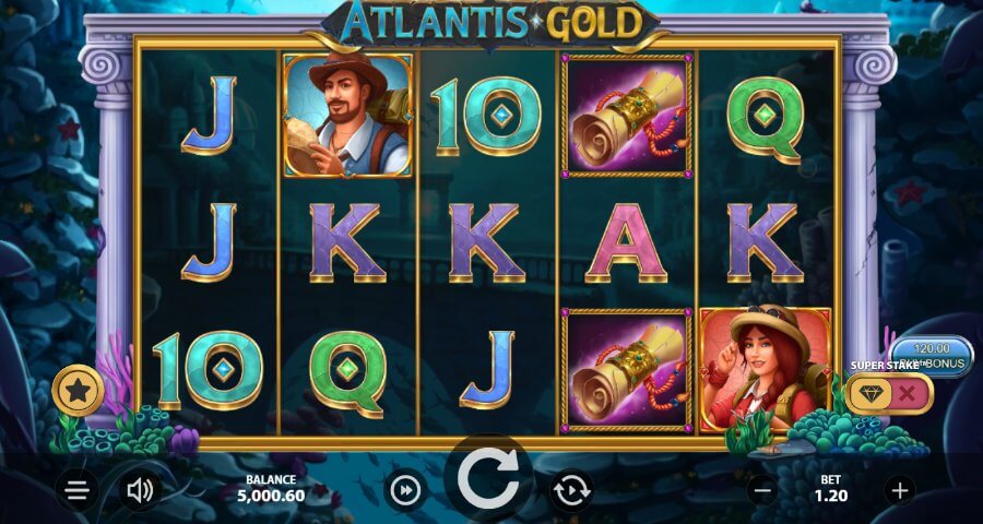 Atlantis Gold kolikkopeli Touchstone Games