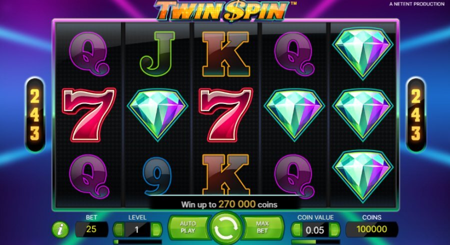 Twin Spin kolikkopeli NetEnt