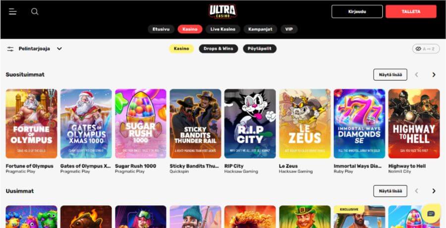 ultra peliaula suomicasinocom