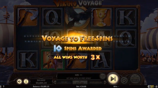 Viking Voyage ilmaiskierrokset 