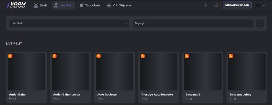 voom livekasino suomicasinocom