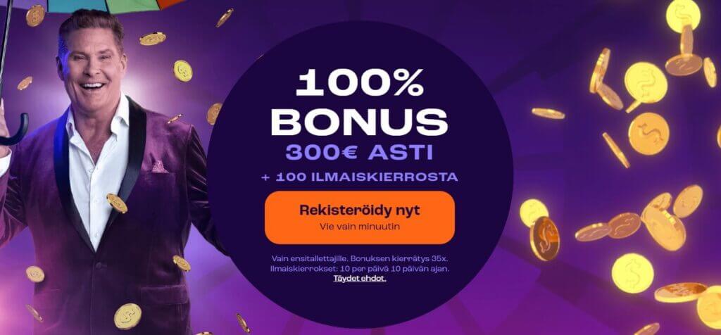 Wheelz tervetuliaisbonus