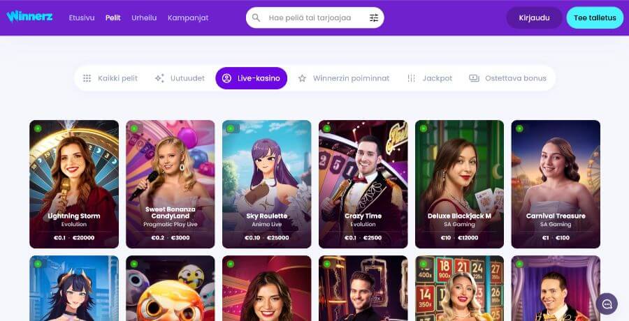 winnerz livekasino suomicasinocom