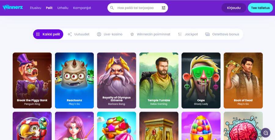 winnerz peliaula suomicasinocom