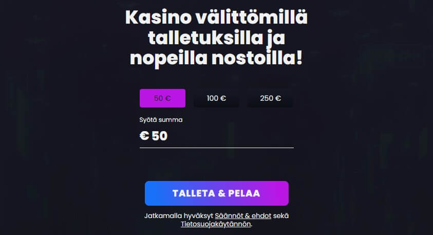 Winny kirjautuminen ja pelitilin avaaminen