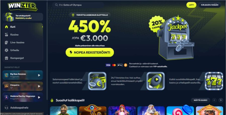 winzter etusivu suomicasinocom