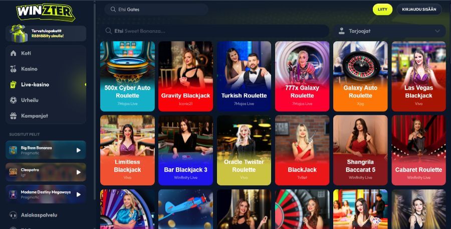 winzter livekasino suomicasinocom