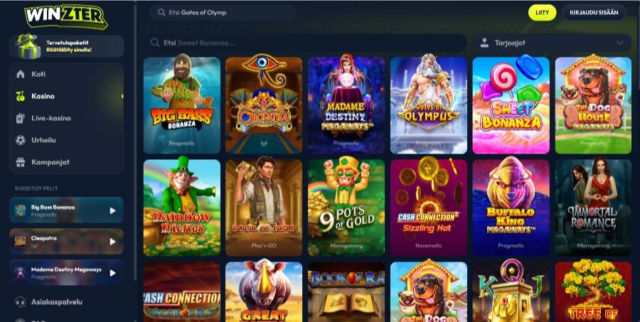 winzter peliaula suomicasinocom